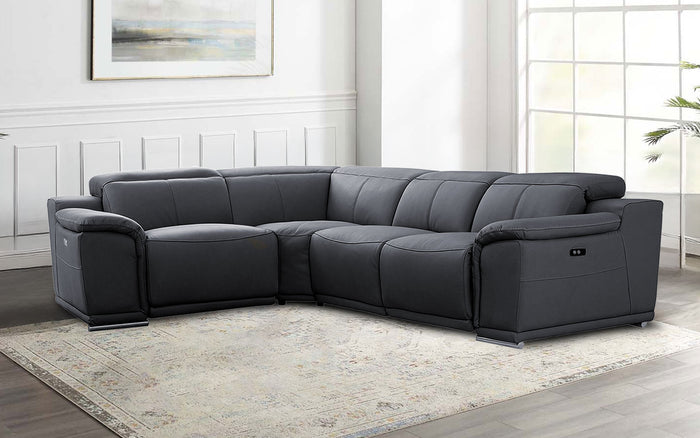 Napoli Modern Sectional with Recliner