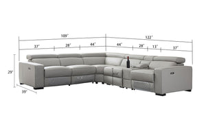 Bowen Modern Reclining Sectional