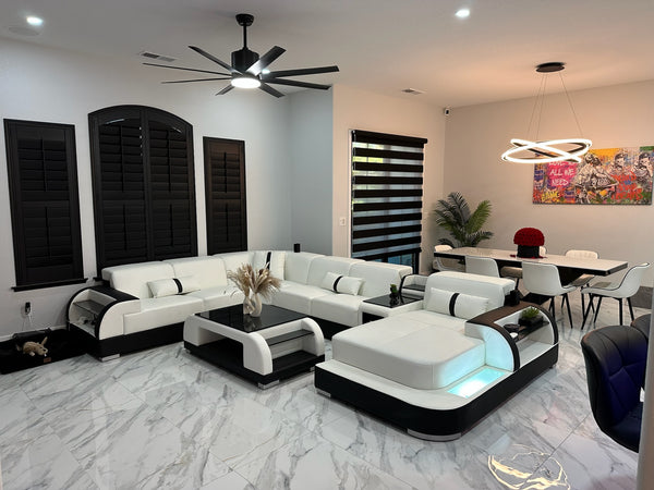 Blaylock Leather Sectional