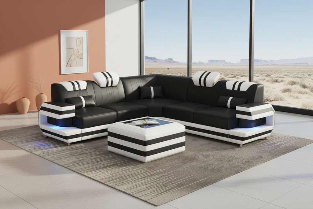 Aura Corner Sectional desert