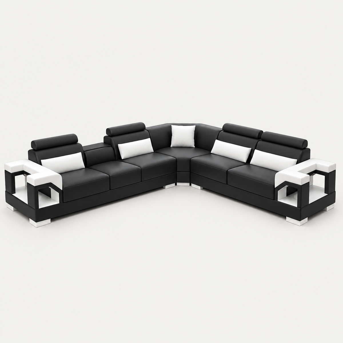 Talos Modern Leather Sectional