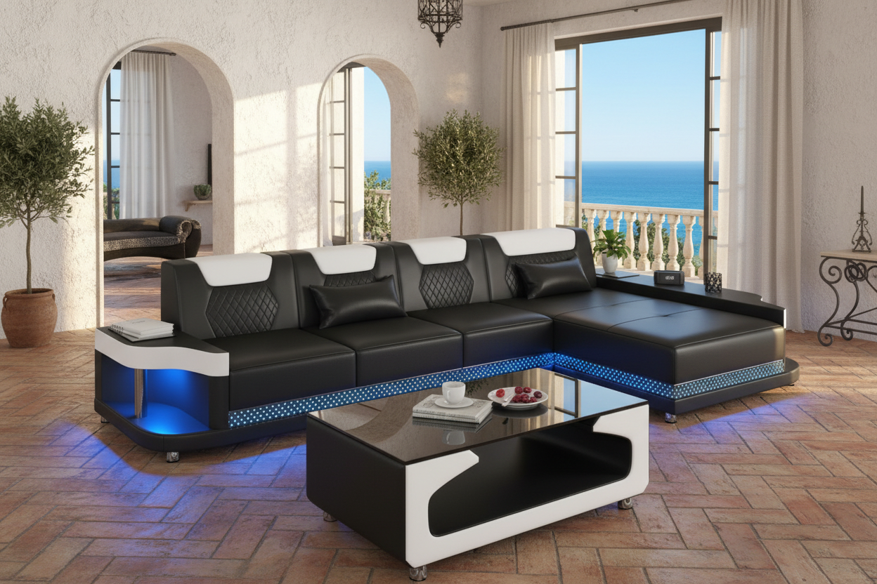 NEXA Compact Sectional - Mediterranean