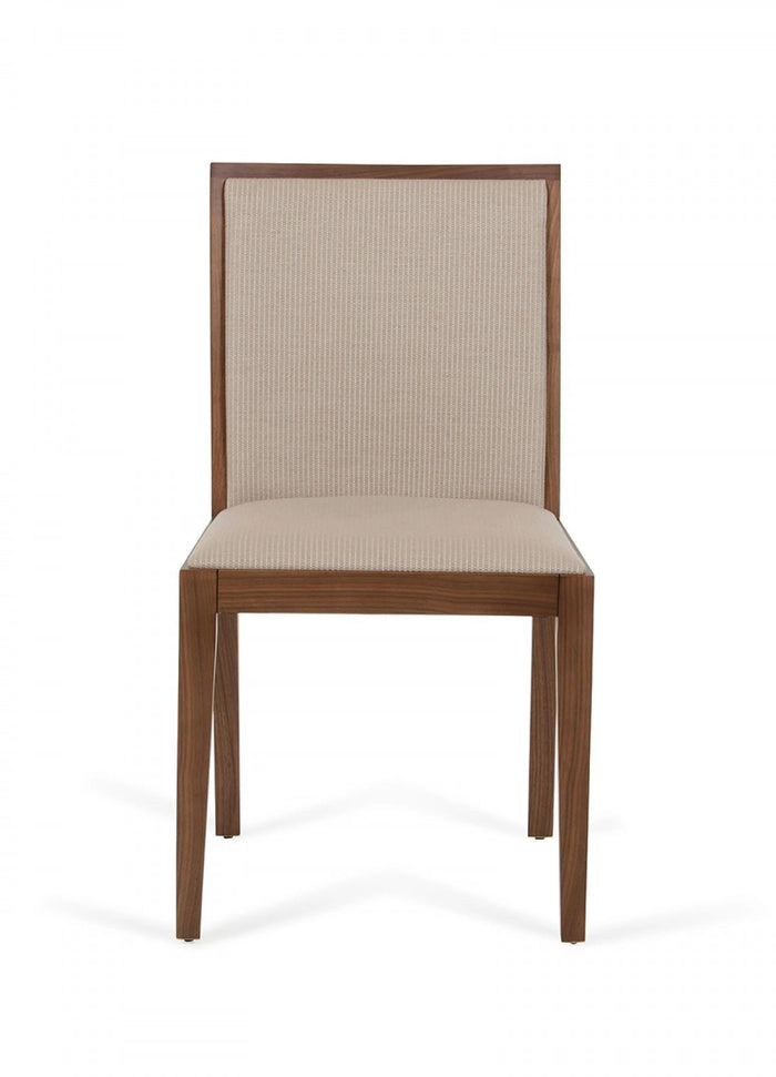 Calerm Modern Tobacco & Beige Desk Chair