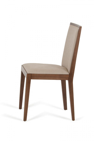 Calerm Modern Tobacco & Beige Desk Chair