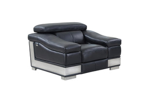 Aolon Black Sofa Set