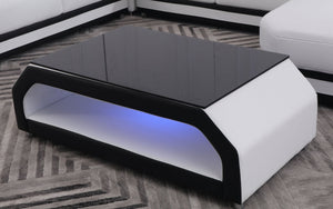 Salvie Futuristic Sectional with LED Lights | Smart Furniture