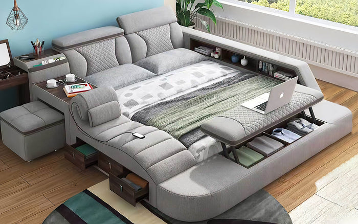 Paxton Modern Multifunctional Smart Bed