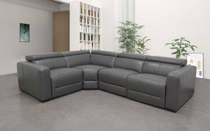 Mirage Reclining Sofa Set With Adjustable Headrest