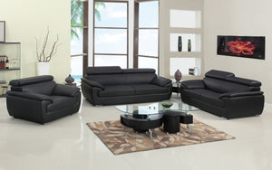 Dodge Leather Sofa Set