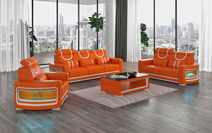 Luca Modern Sofa Set with LED Light