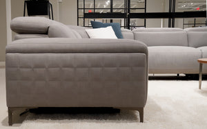 Aiza Modern Sectional with Recliner