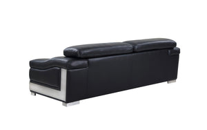 Aolon Black Sofa Set