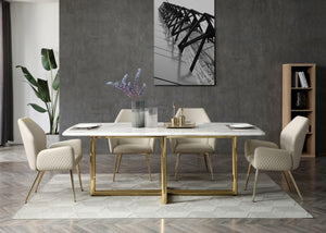 White Dining Table