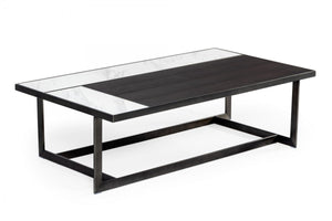 Falio Ceramic & Grey Walnut Coffee Table