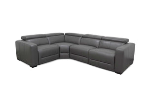 Mirage Reclining Sectional With Adjustable Headrest