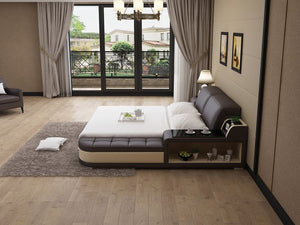 Dark Brown Bed