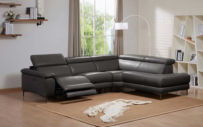 Modern Kanis Power Recliner Sectional