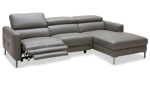 Las Vegas Modern Leather Sectional