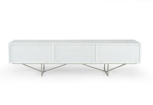 Modrest Blossom Modern White TV Stand