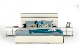 Apede Modern White Bedroom Set