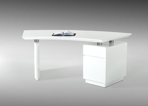 Stuffy Modern White Office Desk